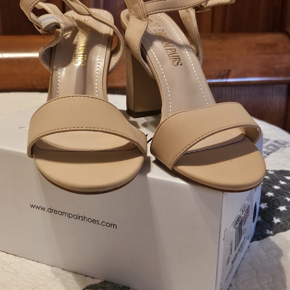 High heel shoes